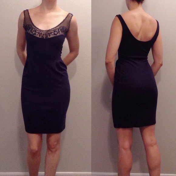 Lace Neckline Dress  (available until Jan 2) - Picture 1 of 1