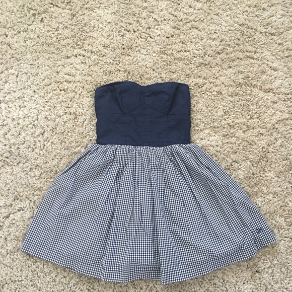 Gilly hicks strapless plaid dress - Picture 1 of 1