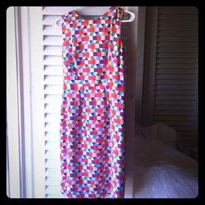 Kate Spade Geometric Sheath Dress