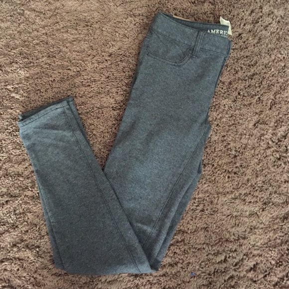 American eagle gray jeggings