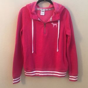 Victoria's Secret PINK half zip hoodie