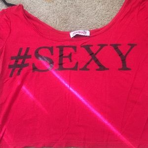 #SEXY crop top