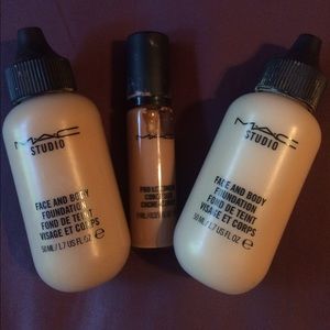 LAST PRICE Mac face & body and longwear concealer