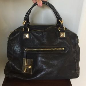 Michael Kors Black Leather Tote