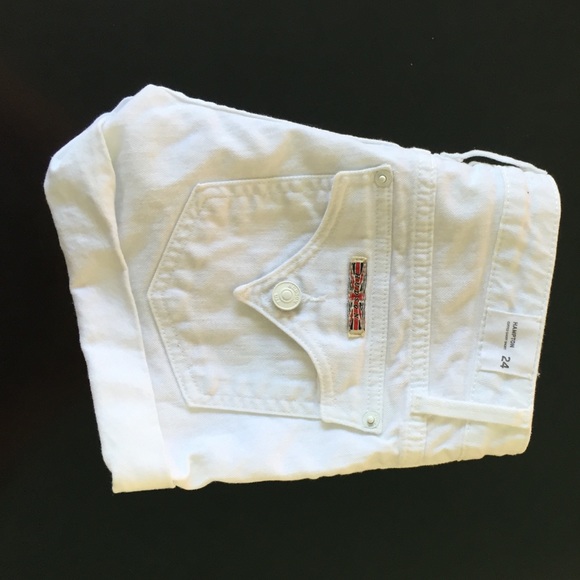 Super Cute White Hudson Jean Short Shorts