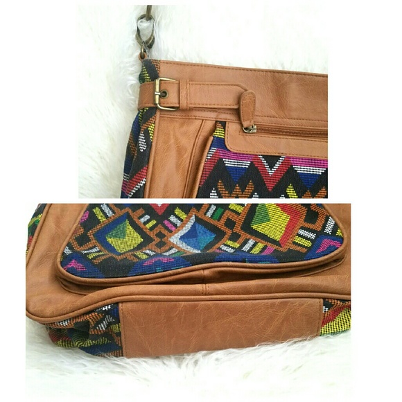 Aldo Tribal Print Bag - Picture 3 of 4