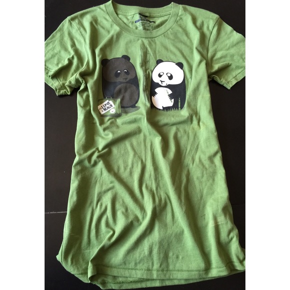 Hot Topic Tops - Panda Tee