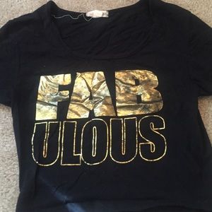 FABULOUS crop top