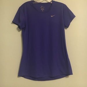 Purple Nike blue Dri-fit