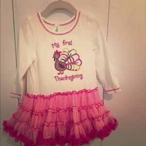 My first thanksgiving tutu dress