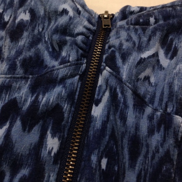 Tie-dye blue dress - Picture 3 of 3