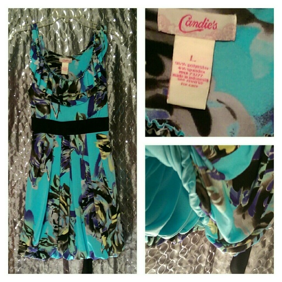 Excellent Condition Candies Dress. Floral - Picture 2 of 2