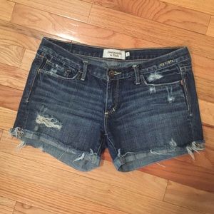 Abercrombie & Fitch Jean Shorts Size 6
