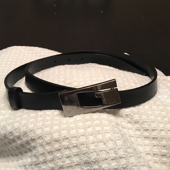 100% Authentic Gucci black belt.