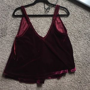 Tobi Velvet Top