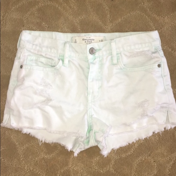 high waisted Abercrombie shorts