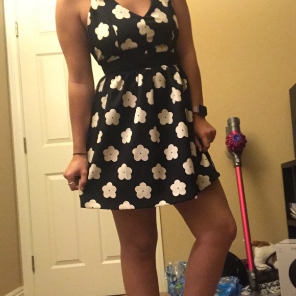 Lulu's Peplum Sunflower Dress