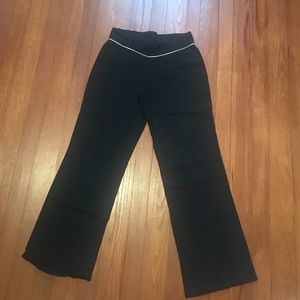 Black workout pants