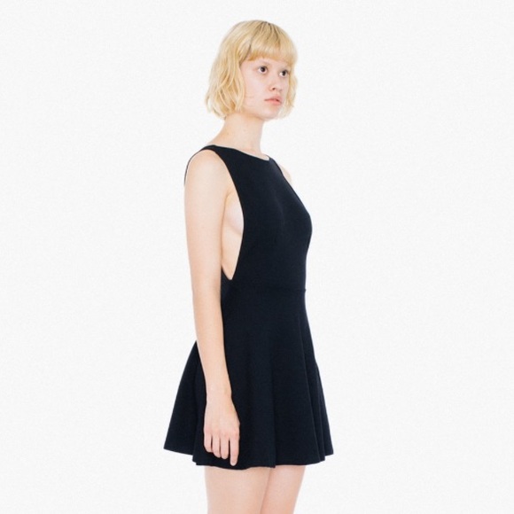 AMERICAN APPAREL Ponte Skater Dress