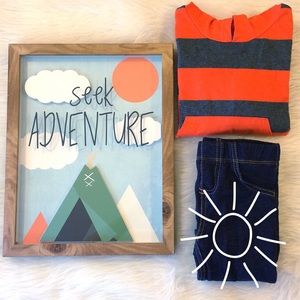 Infant boys light weight hoodie