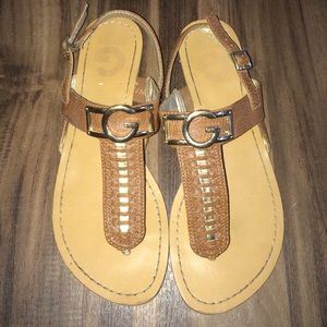GUESS leather sandals