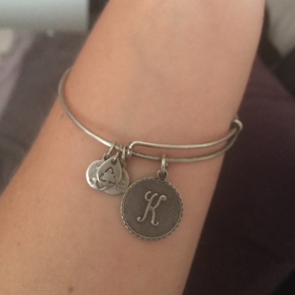 K Initial Alex & Ani Bracelet - Picture 2 of 2
