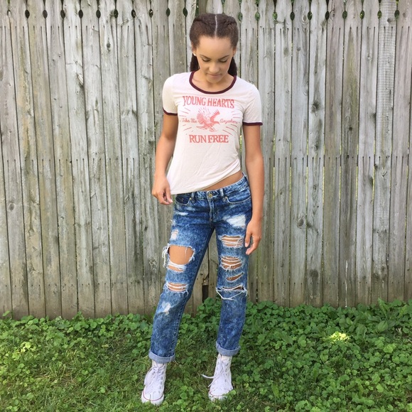 Graphic Ringer Tee