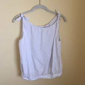 Zara baseball inspired tank