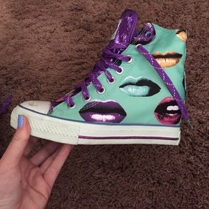 Secret wedge high tops