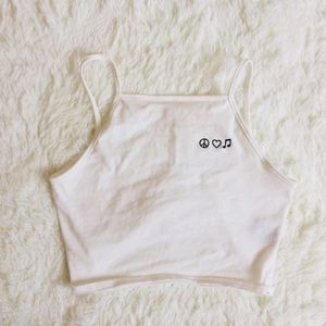 Pacsun LA Hearts Halter Crop Top 💞🔑