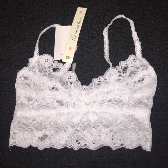 PINK Victoria's Secret Other - white lace bralette