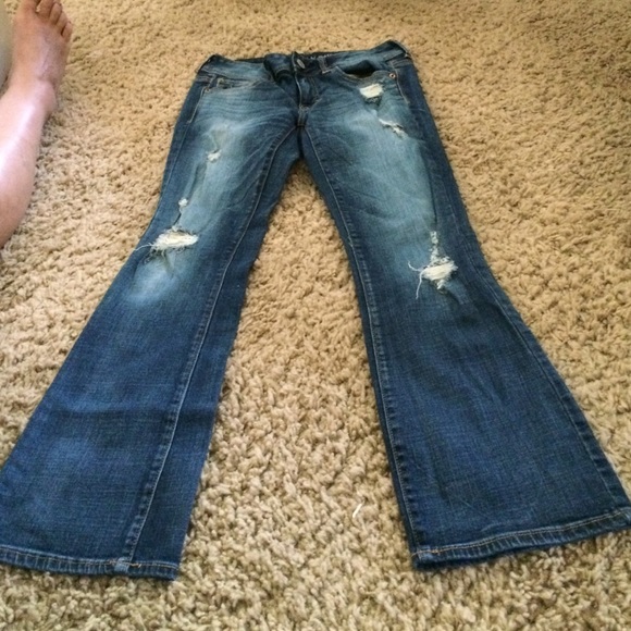 Kick boot American eagle jeans