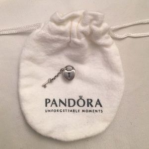 "Key to my heart" Pandora charm.