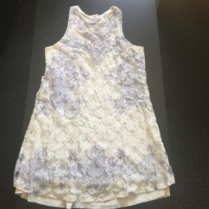 White floral dress