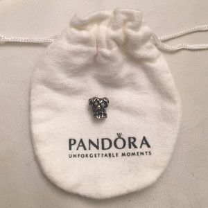 14K gold "Palm Tree with Coconut" Pandora charm