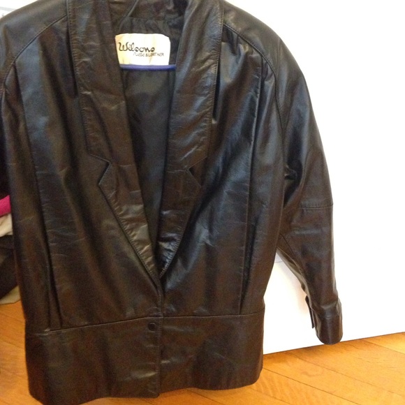 80s Vintage Wilsons Leather Jacket - Picture 4 of 4