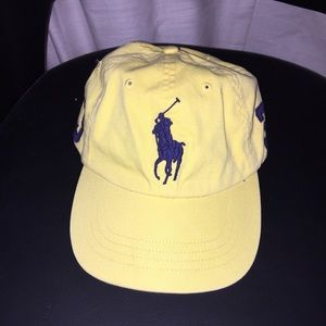 Ralph Lauren yellow baseball hat