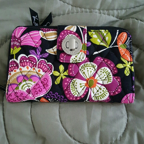 Vera Bradley Turn lock wallet Pirouette Pink