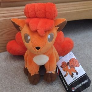 Pokemon Vulpix Plush - New With Tags