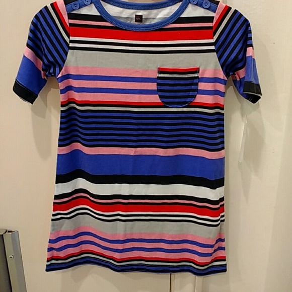 New size 3 Tea Collection stripe dress summer