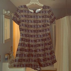 Patterned Romper