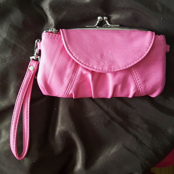 Beautiful pink clutch