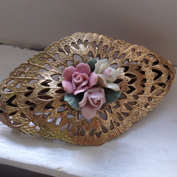 Set of 3 Vintage hair clips - Picture 3 of 4