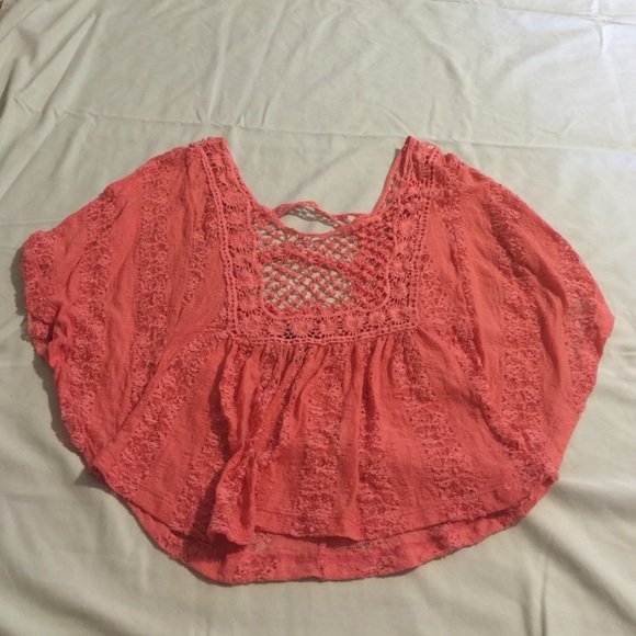 laced crop top
