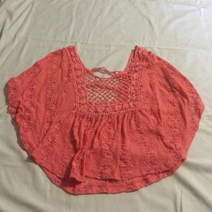 laced crop top