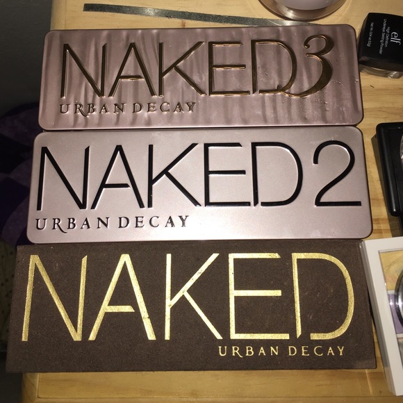 3 naked palettes