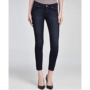 Paige Stretch Denim Ankle Crop Skinny