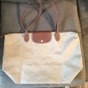 LONGCHAMP Beige Large Tote