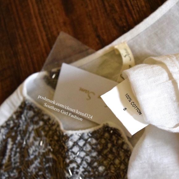 LOVE SAM Bohemian Blouse Intricate Swingy Pullover - Picture 3 of 4