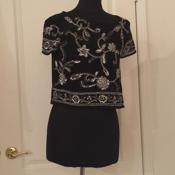Embellished Floral Blouse